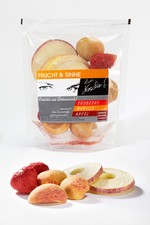 Nature fruits Apple-Apricot-Strawberry