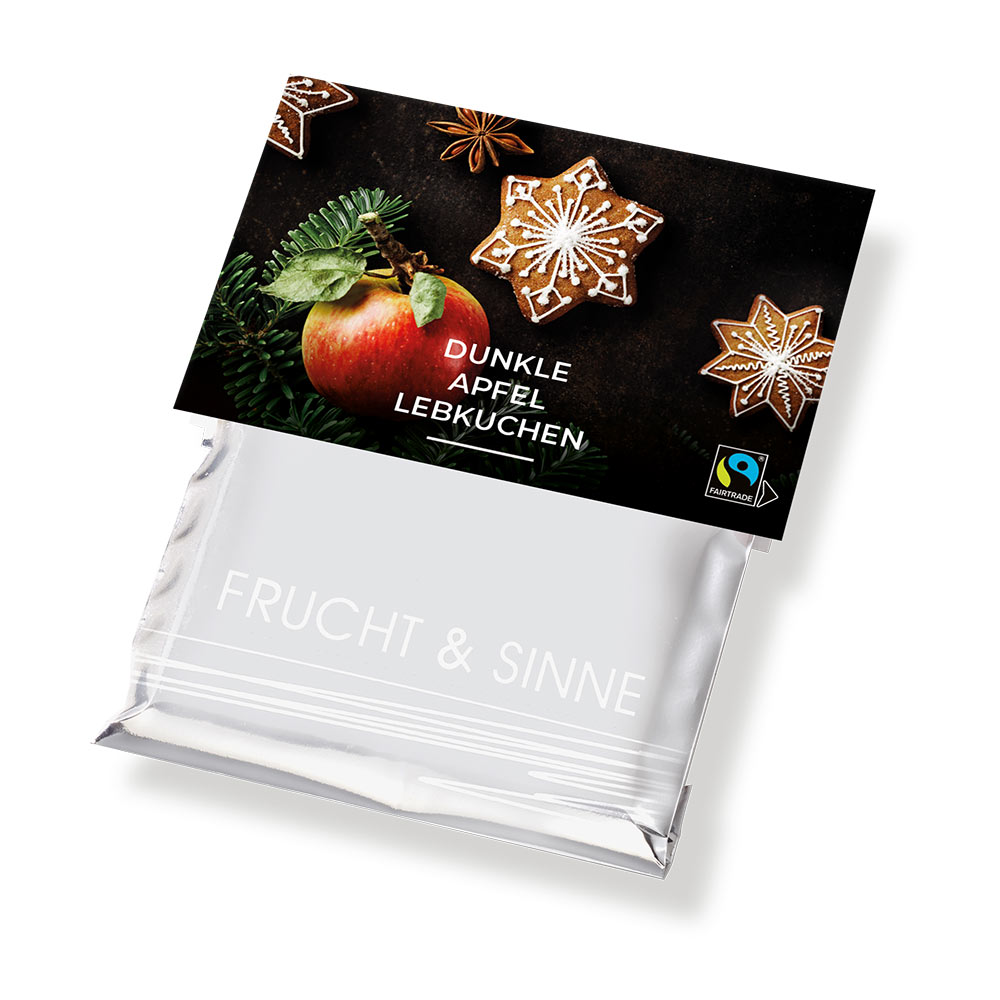 Minitafel Dunkle Apfel-Lebkuchen