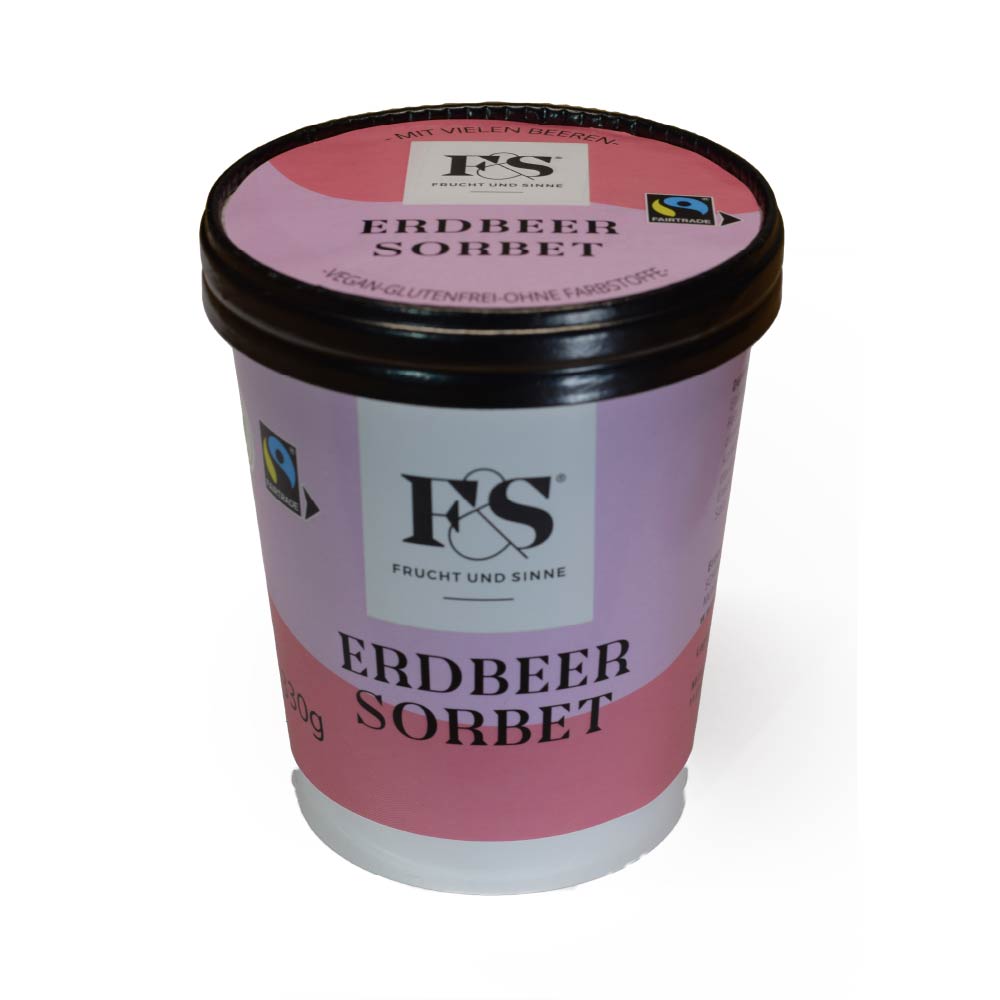 Erdbeer Sorbet